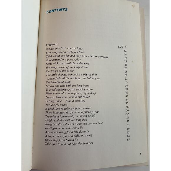 1964 Hardcover “My 55 Ways to Lower Your Golf Score” by Jack Nicklaus - Picture 4 of 7